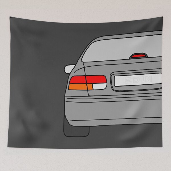Item preview, Honda Civic EJ EK EN coupe grey designed and sold by EdimDesign.