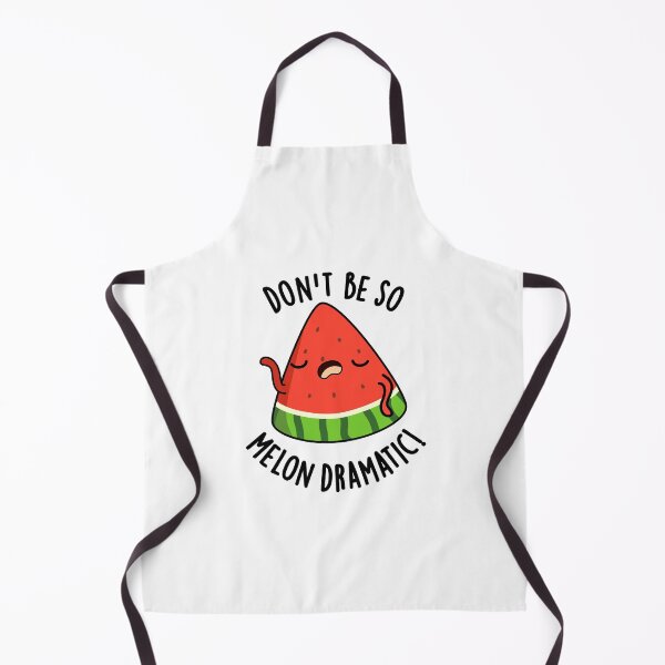 Item preview, Don't Be So Melon-dramatic Funny Melon Pun  designed and sold by punnybone.