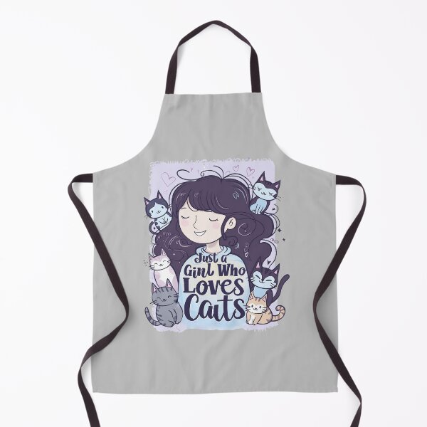 Item preview, Girl Who Loves Cats designed and sold by RuyaFab.
