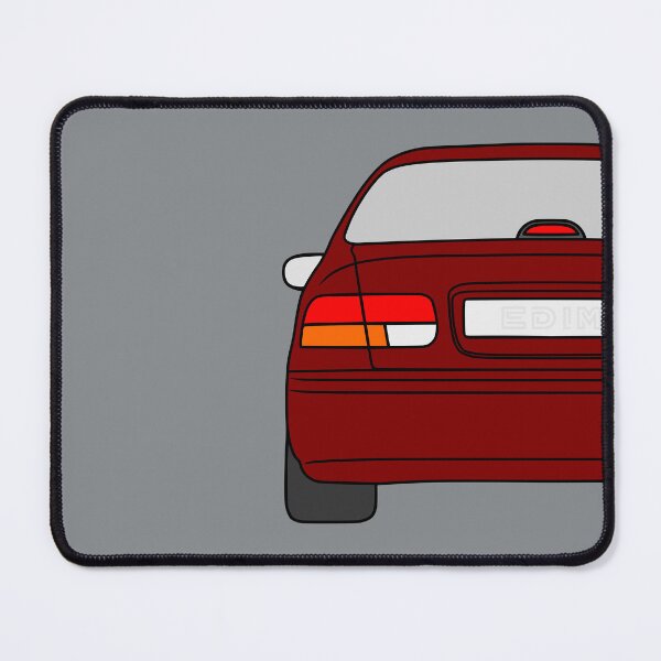 Item preview, Honda Civic EJ EK EN coupe wine red designed and sold by EdimDesign.
