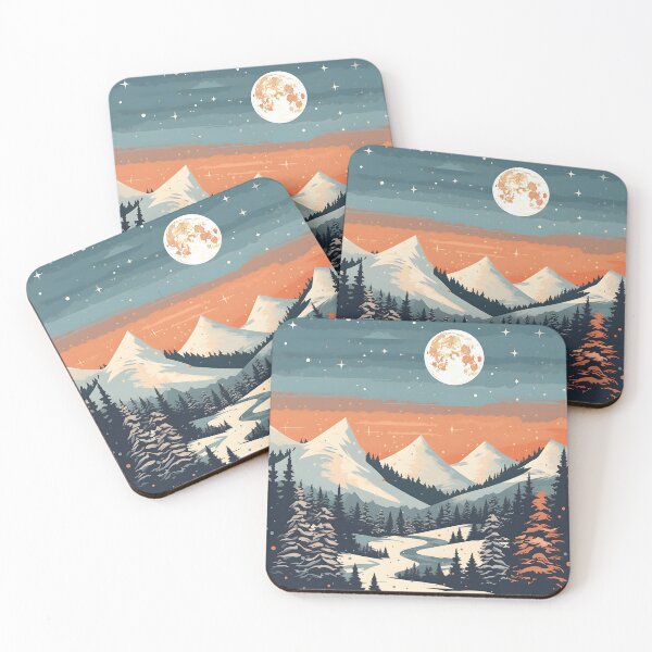 Item preview, Winter Wonderland: Snowy Peaks and Tranquil Surroundings designed and sold by Shirtastically.
