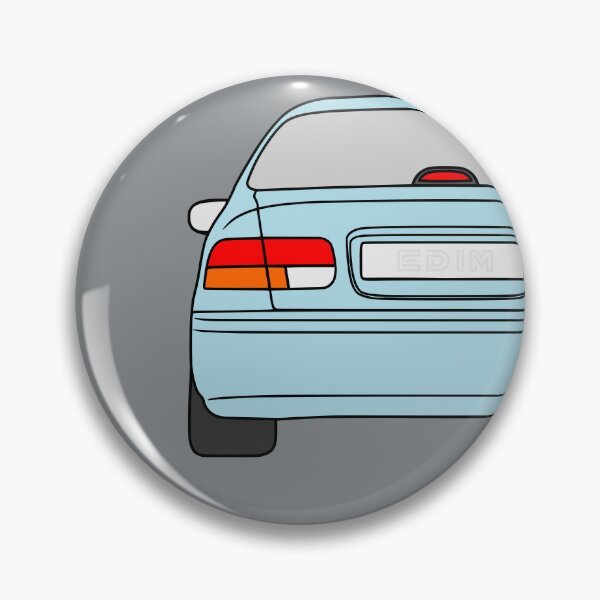 Item preview, Honda Civic EJ EK EN coupe light blue designed and sold by EdimDesign.