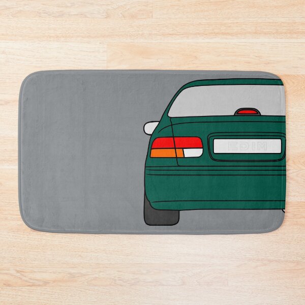 Item preview, Honda Civic EJ EK EN coupe bottle green designed and sold by EdimDesign.