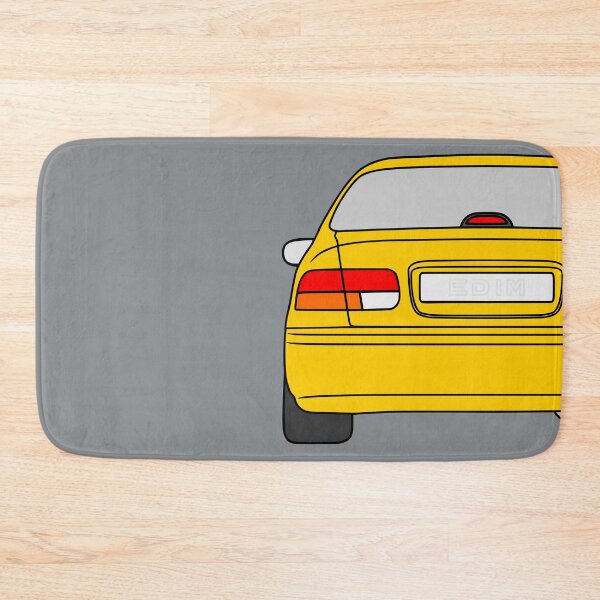 Item preview, Honda Civic EJ EK EN coupe yellow designed and sold by EdimDesign.