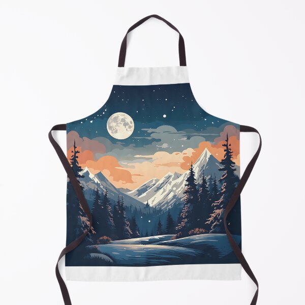 Item preview, Winter Wonderland: Snowy Peaks and Tranquil Surroundings designed and sold by Shirtastically.