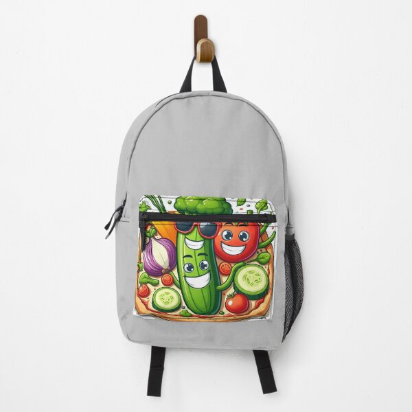 Item preview, character pizza with vegetable designed and sold by nada-art.