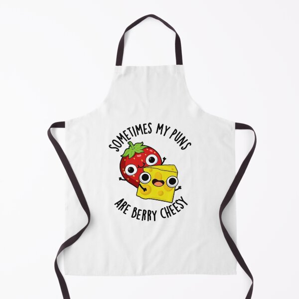 Item preview, Sometimes My Puns Are Berry Cheesy Funny Food Pun designed and sold by punnybone.
