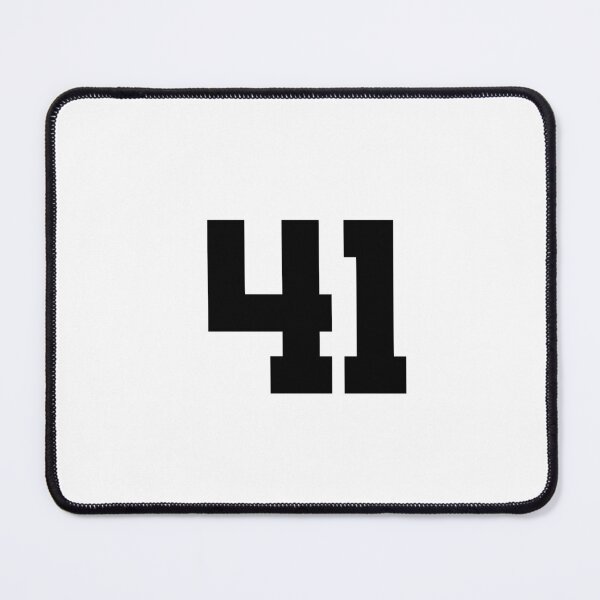 Item preview, 41, forty-one, black, University designed and sold by Numbers-Art.