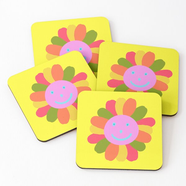 Item preview, Smiling Flowers - Hand drawn designed and sold by Victoria Rose.