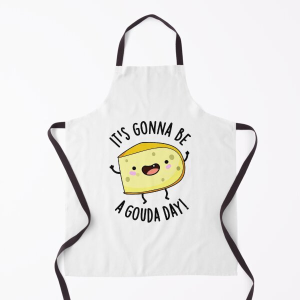 Item preview, It's Gonna Be A Gouda Day Funny Cheese Pun designed and sold by punnybone.