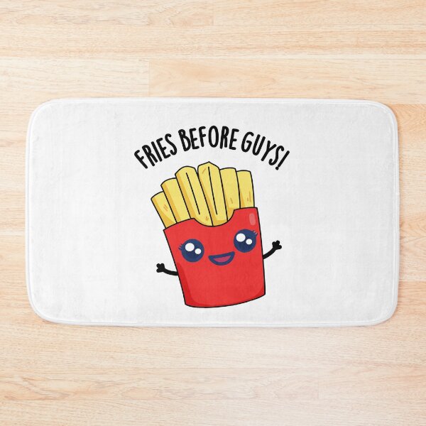 Item preview, Fries Before Guys Funny Fries Pun  designed and sold by punnybone.