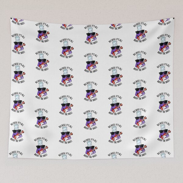Item preview, Because It's All About The Base Funny Chemistry Pun  designed and sold by punnybone.