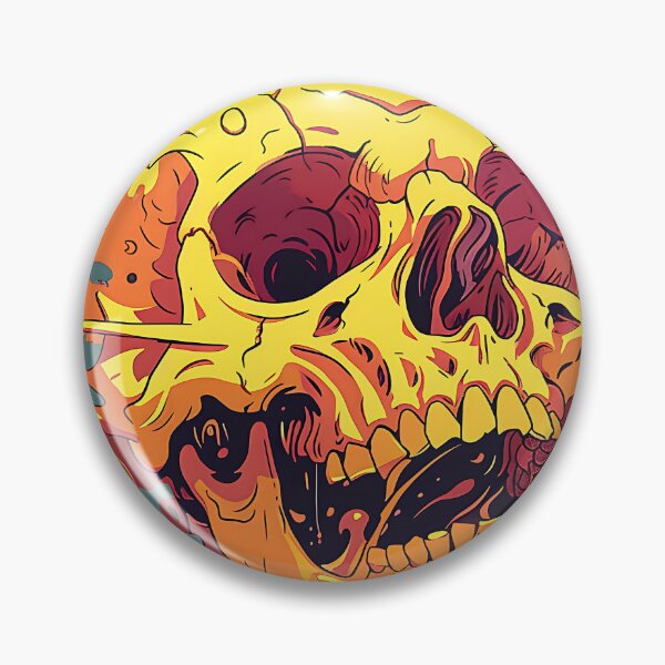 Item preview, Flaming Skull designed and sold by FrostyForge.