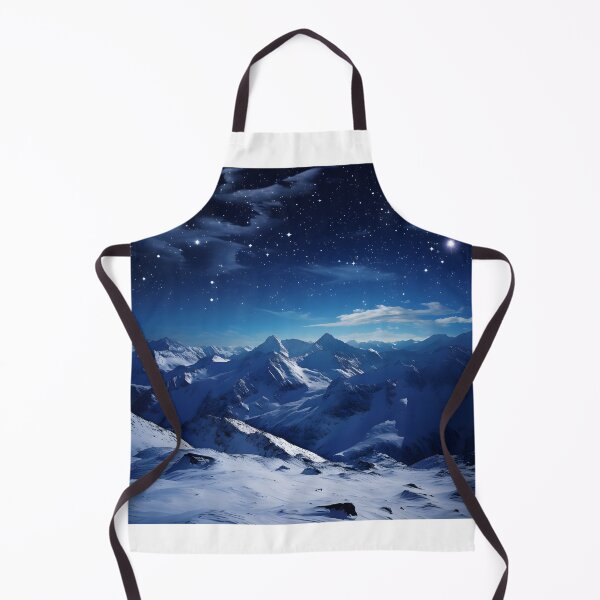 Item preview, Winter Night Hiking Landscape Photography designed and sold by Shirtastically.