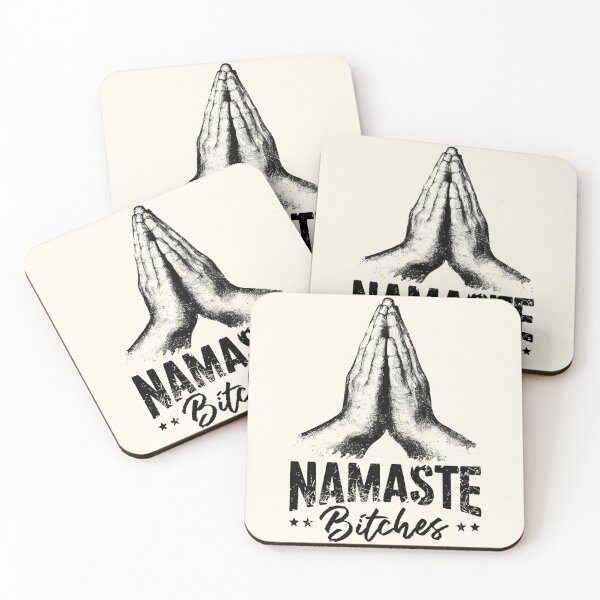 Item preview, Namaste Bitches - Edgy Zen Design designed and sold by RuyaFab.