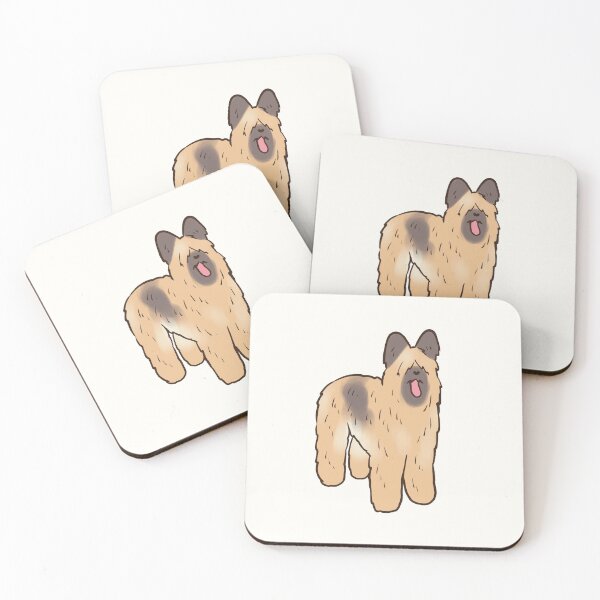 Item preview, briard dog art  designed and sold by Mayarart.
