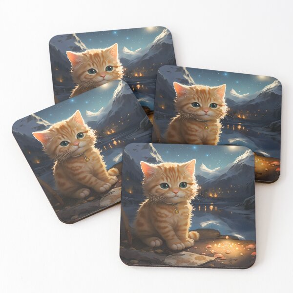 Item preview, Wise Axolotl Guides Kitten on Hike Through Winter Wonderland designed and sold by Shirtastically.