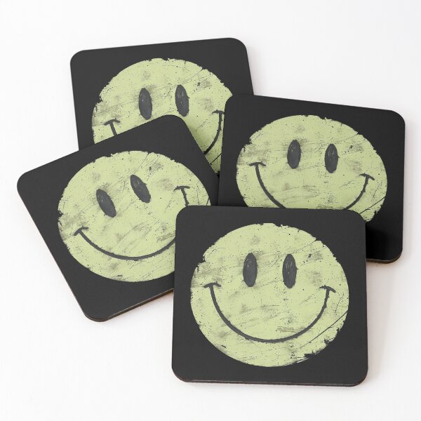 Item preview, Grunge Smile - Distressed Happy Face Art designed and sold by RuyaFab.