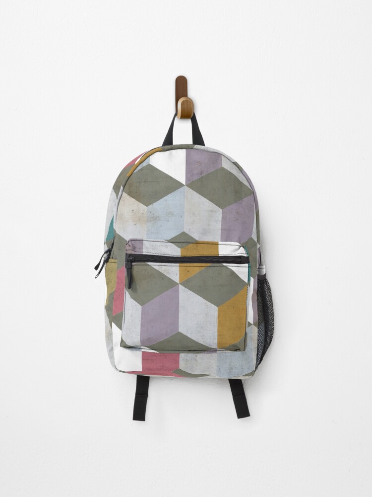 Thumbnail 1 of 3, Backpack, Geometric Pattern designed and sold by cafelab.