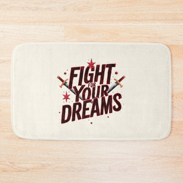 Item preview, Dreams Duel - Motivational Sword Design designed and sold by RuyaFab.