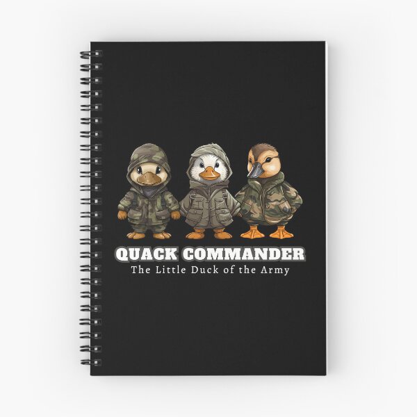 Item preview, Funny Quack Commander: The Little Duck of the Army designed and sold by CHANCHANAI.
