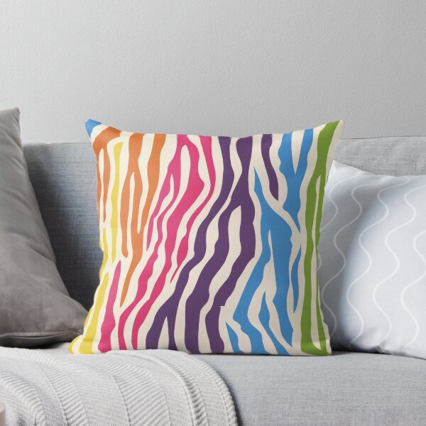 Item preview, Colourful Zebra Skin Pattern designed and sold by Funwaytrend.