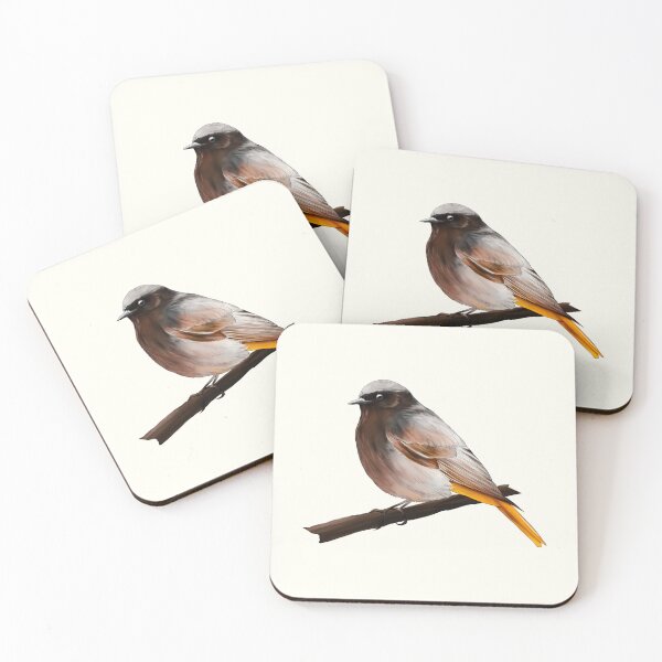 Item preview, Cute little Redstart bird designed and sold by Kat-D-Art.
