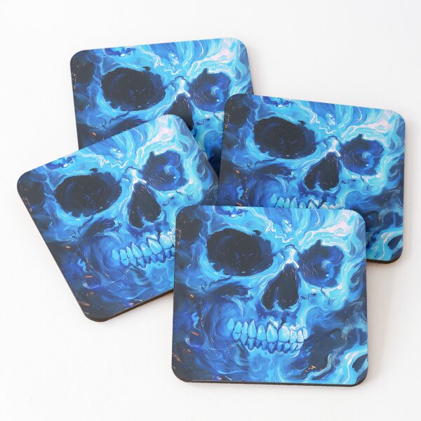 Item preview, Flaming Skull designed and sold by FrostyFrisby.