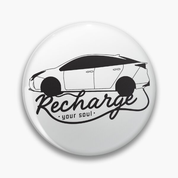 Item preview, Recharge Your Soul - Eco-Friendly Toyota Prius Design designed and sold by RuyaFab.