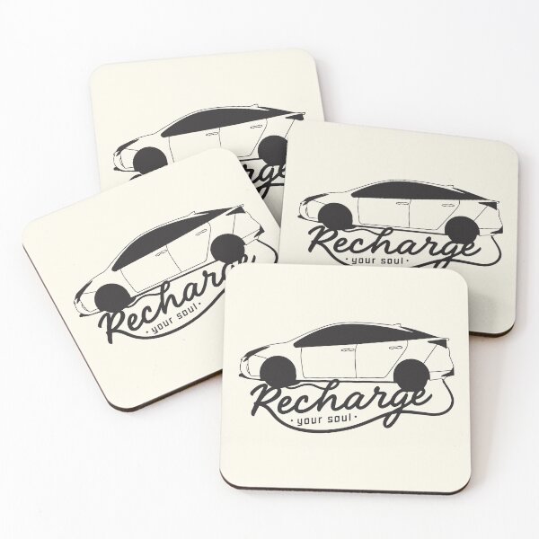 Item preview, Recharge Your Soul - Eco-Friendly Toyota Prius Design designed and sold by RuyaFab.