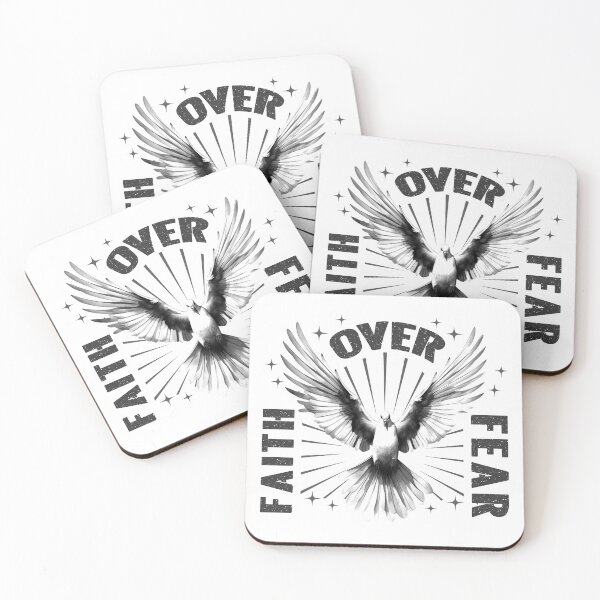 Item preview, Faith Over Fear Dove Christian designed and sold by stylesip.