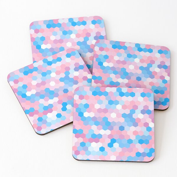Item preview, Pastel Hexagons  designed and sold by JaygiesDesign.