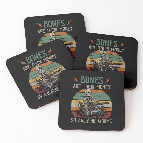 Item preview, Bones Are Their Money Skeleton Playing Guitar designed and sold by BanBay.