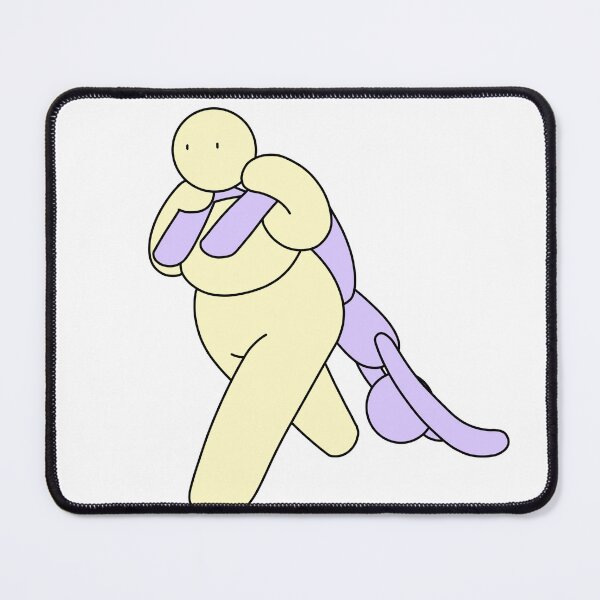 Item preview, Chubby figure dragging thin figure  designed and sold by selkaycik.