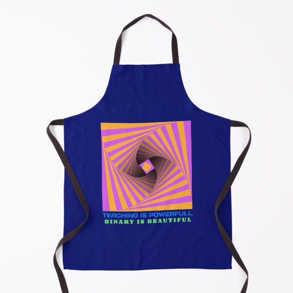 Item preview, Teaching is powerful binary is beautiful designed and sold by Redlimetshirts.