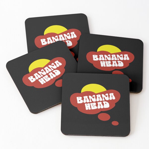 Item preview, Big red thought bubble in funky trendy BANANA HEAD designed and sold by vibeno1.