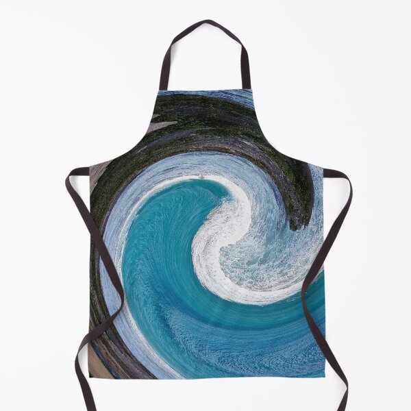 Item preview, Wave And Blue Ocean Inspired Twirl designed and sold by Designsbygroovy.