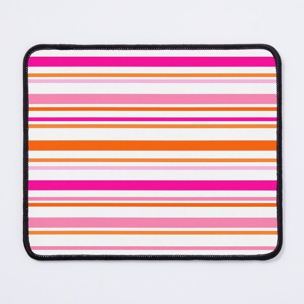 Item preview, Pink and Orange Bright Summer Stripes Pattern designed and sold by OneThreeSix.