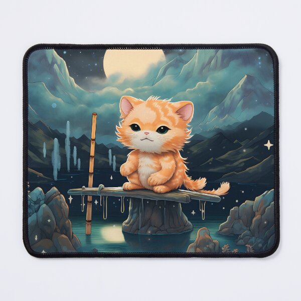 Item preview, Wise Amphibian Guides Kitten on Hike Through Winter Wonderland designed and sold by Shirtastically.