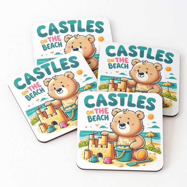 Item preview, Teddy Bear Castles On The Beach designed and sold by 89BLACK.