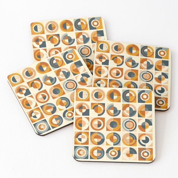 Item preview, Boxy circles pattern designed and sold by Thedigital91.