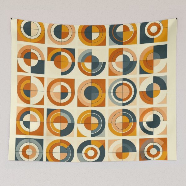 Item preview, Boxy circles pattern designed and sold by Thedigital91.