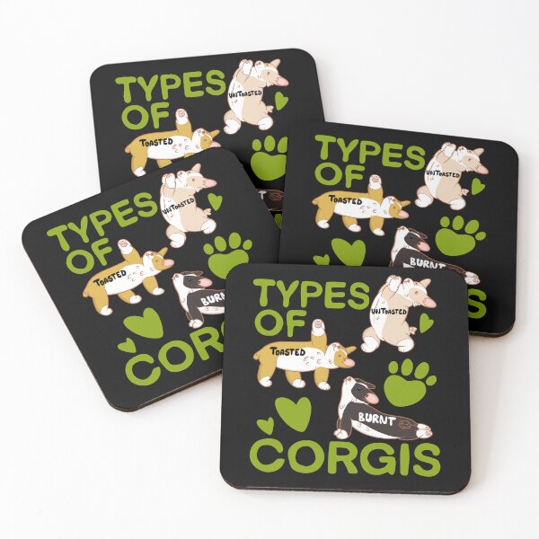 Item preview, Corgi Untoasted Toasted Burnt designed and sold by DrawsCutePaws.