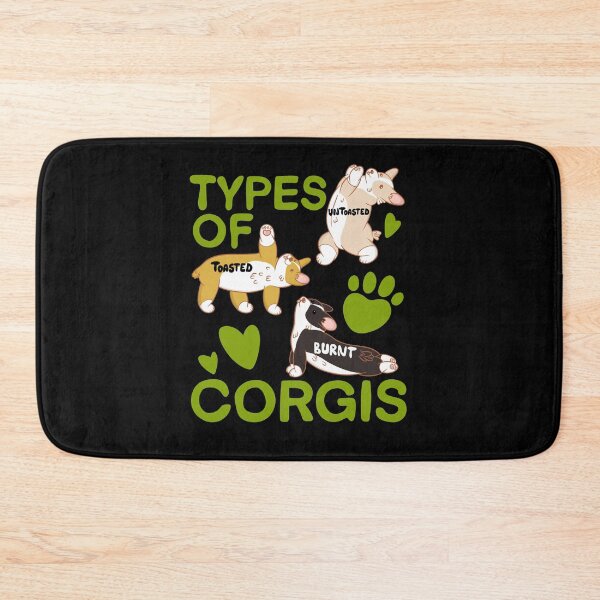 Item preview, Corgi Untoasted Toasted Burnt designed and sold by DrawsCutePaws.