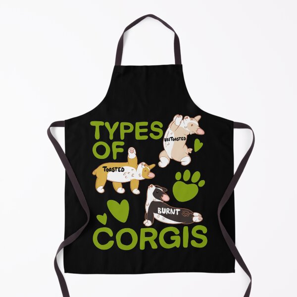 Item preview, Corgi Untoasted Toasted Burnt designed and sold by DrawsCutePaws.