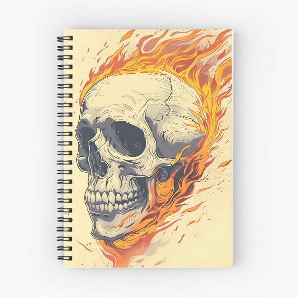 Item preview, Flaming Skull designed and sold by FrostyFrisby.