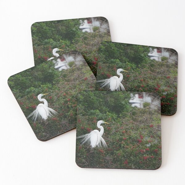 Item preview, Great crane in mating plumage designed and sold by distracted.