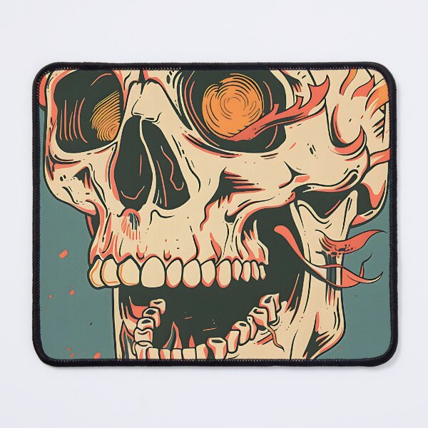 Item preview, Flaming Skull designed and sold by FrostyForge.