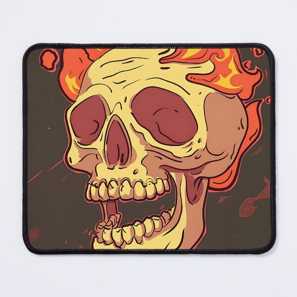 Item preview, Flaming Skull designed and sold by FrostyFrisby.