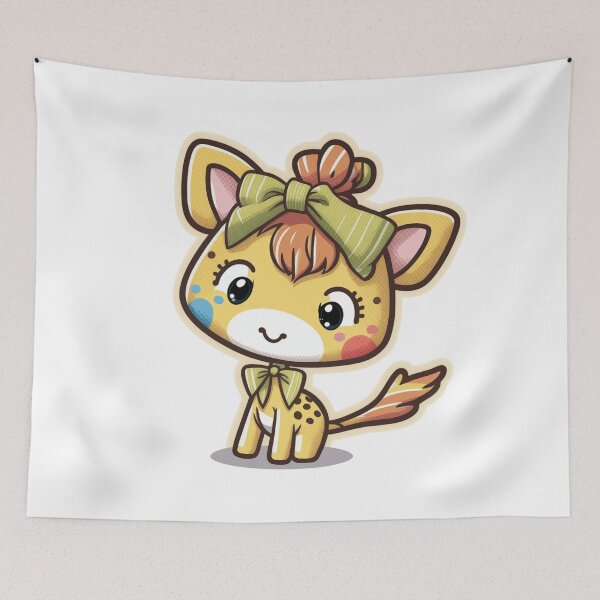 Item preview, Kawaii Baby Rainbow Giraffe designed and sold by KawaiiArtStyle.